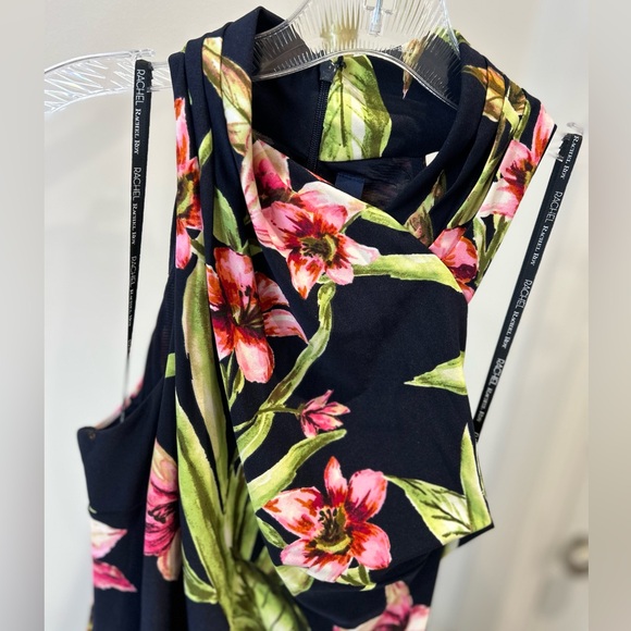 Floral Halter Maxi Dress - Picture 5 of 7